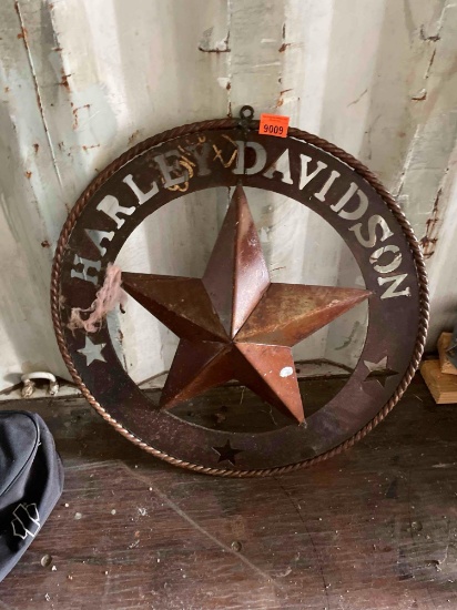 Harley davidson star wall hanging