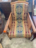 Wooden/wicker chair