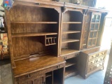 Ashley wood wall unit