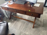 Wooden Desk 31x61x28 content not included Must bringhelp to load