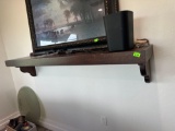 74x16 wall shelf content not included