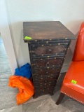 Upright dresser 33x13x13 content not included