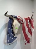 Cow head flag not included. 23x18