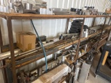 52x168x14. Medal shelf, contents are not included * BUYER TO DISASSEMBLE AND LOAD*