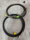 Braided hydraulic hose 2 times the money