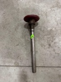 Collet drawbar for a lathe