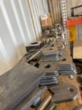 Mixed cut pieces of steel