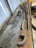 Mixed sizes cut steel, flat plate square tubing and much more
