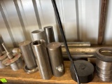 Solid pieces of steel