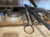 Mixed Square tubing, steel and some solid steel mixed up sizes