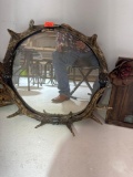 Wall mirror with antler frame Measurement22x22