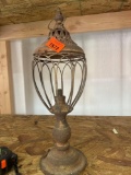 Antique metal lantern