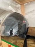 Helmet with clear visor