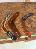 3 decorated boomerangs 3 times the money