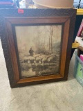 Framed wall decor