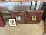 3 wall decor items