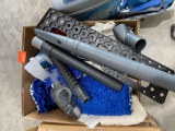 Tape, RID dye, dryer sheets, sharpie and vacuum accessories