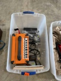 Orange amp, cords and other items