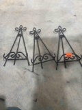 Table top picture/plate holders