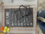 Weekly wall planner