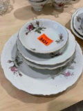 Decorative Vintage Japan Moss rose china