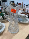 Crystal pitcher