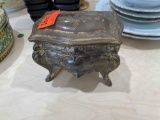 Metal trinket box