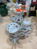 Decorative Vintage Japan Moss rose china