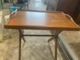 Serving tray with stand