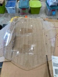 Motorcycle windshield