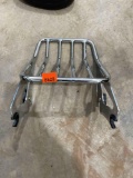 Chrome luggage rack for Harley-Davidson