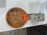Wood spoon and fork decor