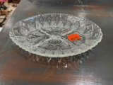 Crystal veggie tray