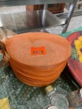 Orange decorative basket