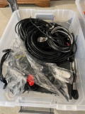 Cable boxes and cords