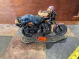 Motorcycle figurine