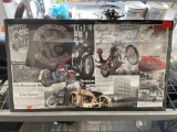 Harley Davidson framed picture
