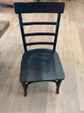 Wooden black chairs 10 times the money