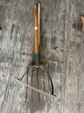 Pitch fork and weed cutter