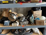Items on shelf, d ring, automotive items and other misc items