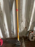Mop handle and hoe
