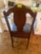 antique dining chair