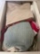 pot holders; rags