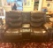 brown leather couch
