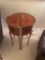 teak veneer nightstand