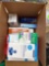 Box of bandages, Tylenol, betadine