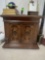 vintage wooden cabinet