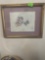 framed butterfly tapestry