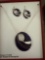 necklace and earring set