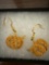 pumpkin earrings